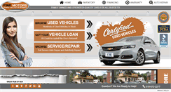 Desktop Screenshot of finemotors.ca