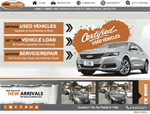 Tablet Screenshot of finemotors.ca